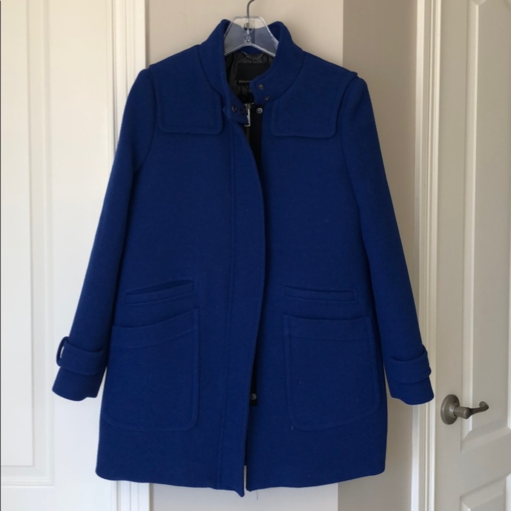 Banana Republic Royal Blue Pea Coat